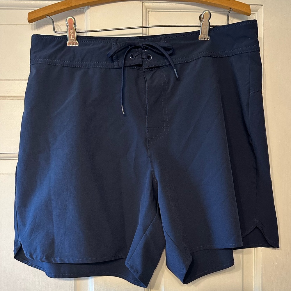 Carve Designs Charcoal Navy Blue Board Shorts